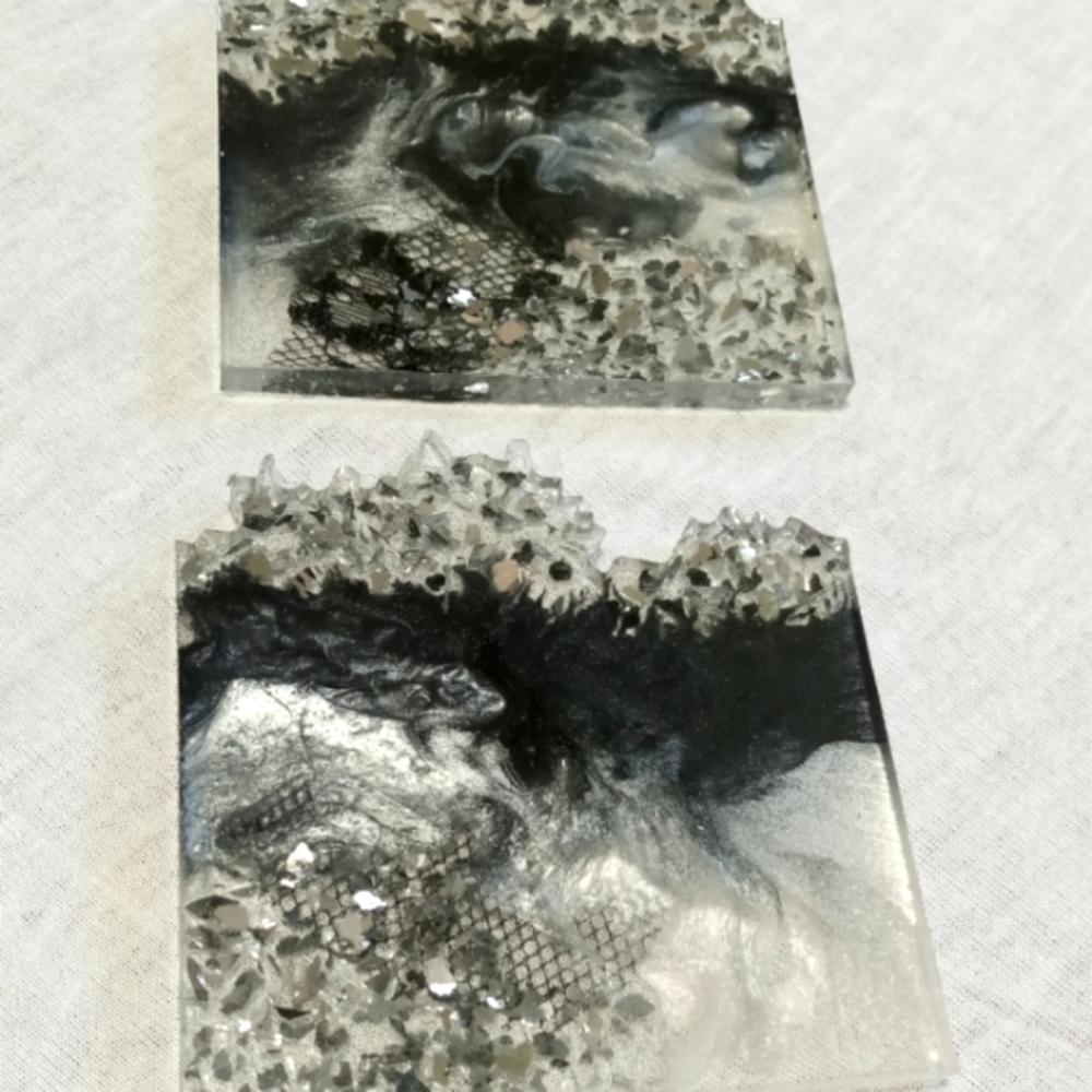 Dr. Dykell and Mr.hyde Luxury coaster set of 4